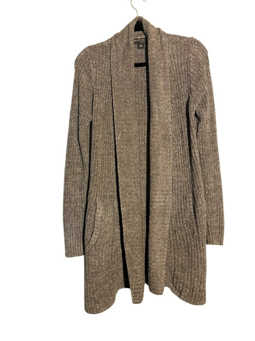 Barefoot Dreams Cozychic Lite Ribbed Open Cardigan Size XS